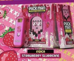 Packman StrawBerry Slurricane Disposable (indica)
