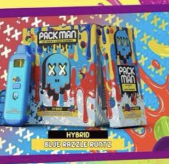 Packman Blue Razzle Runtz  Disposable (hybrid)