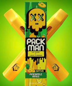 Pack Man Pineapple Rings Disposable (sativa)