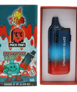 Melt x Packman Strawberry Glaze Disposable Vape